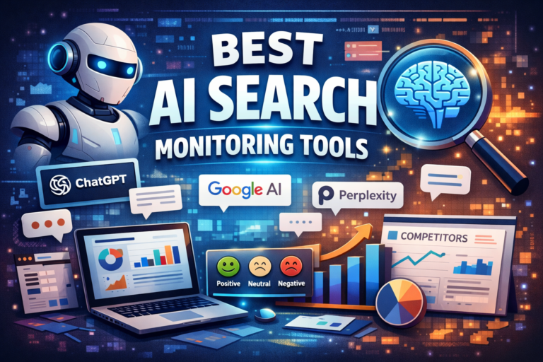Best AI Search Monitoring Tools (In-Depth Guide 2026)