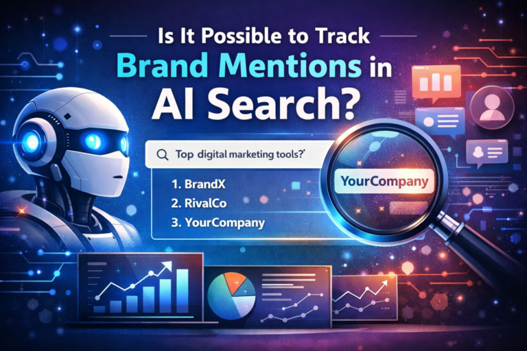 Is It Possible to Track Brand Mentions in AI Search